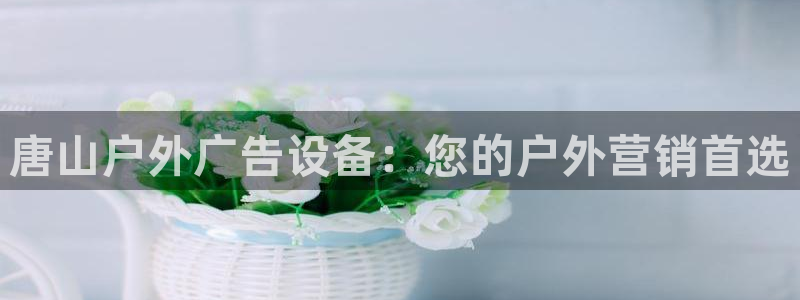 杏宇平台代理怎么样：唐山户外广告设备：您