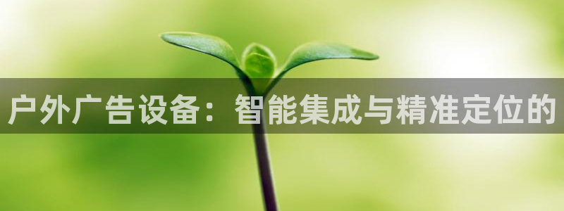 杏宇平台怎么样赚钱：户外广告设备：智能集成与精准定位的