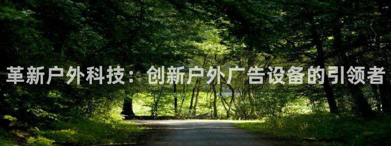 杏宇平台登录步骤图：革新户外科技：创新户外广告设备的引领者