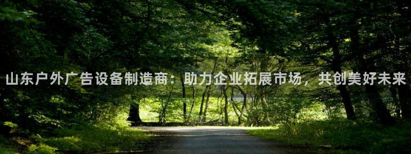 杏宇平台主管：山东户外广告设备制造商：助力企业拓展市场，共创美好未来